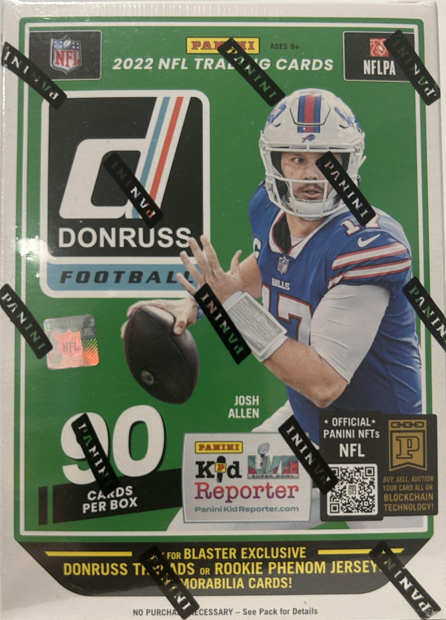 2022 Panini Donruss Football 6-Pack Blaster Box