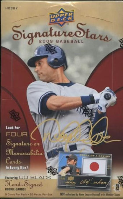 2009 Upper Deck Signature Stars Baseball Hobby Box