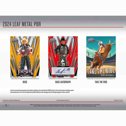 2024 Leaf Professional Bull Riders Hobby Box