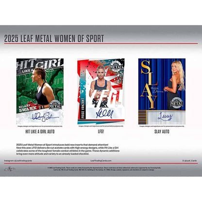 2025 Leaf Women of Sport Hobby Box