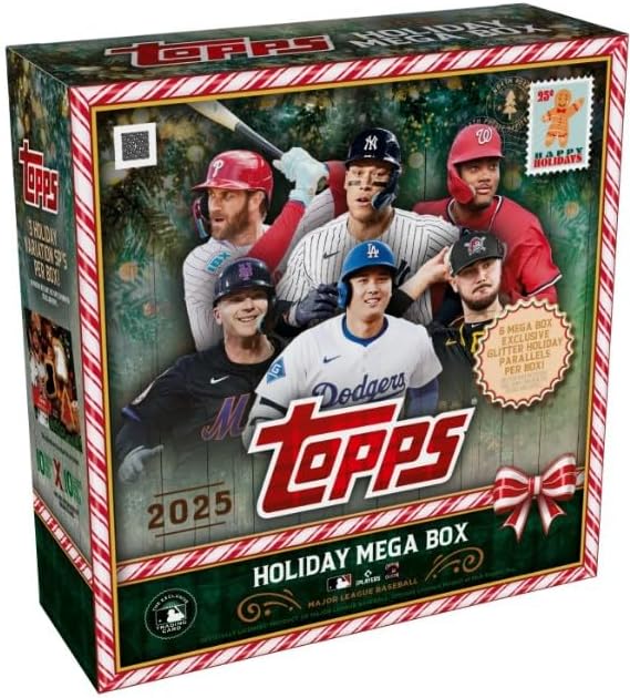 2025 Topps Holiday Baseball Mega Box