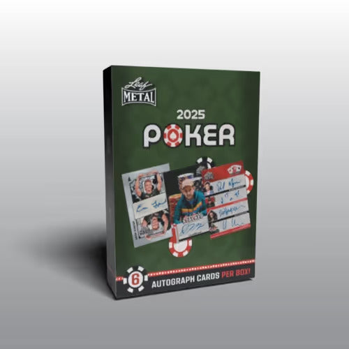2025 Leaf Metal Poker Hobby Box