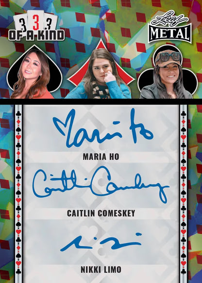 2025 Leaf Metal Poker Hobby Box