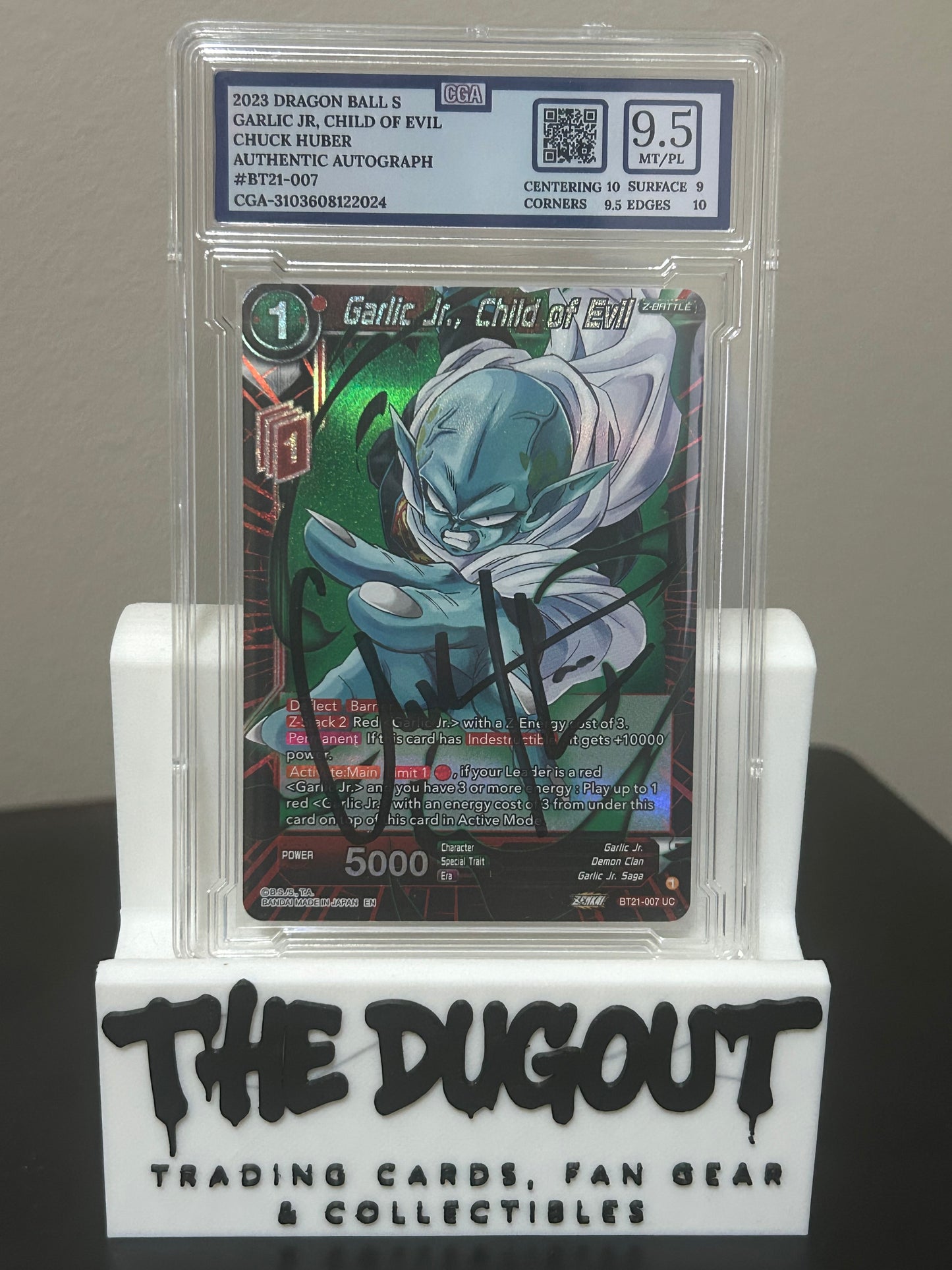 2023 Dragon Ball Super Garlic Jr. - Chuck Huber Auto