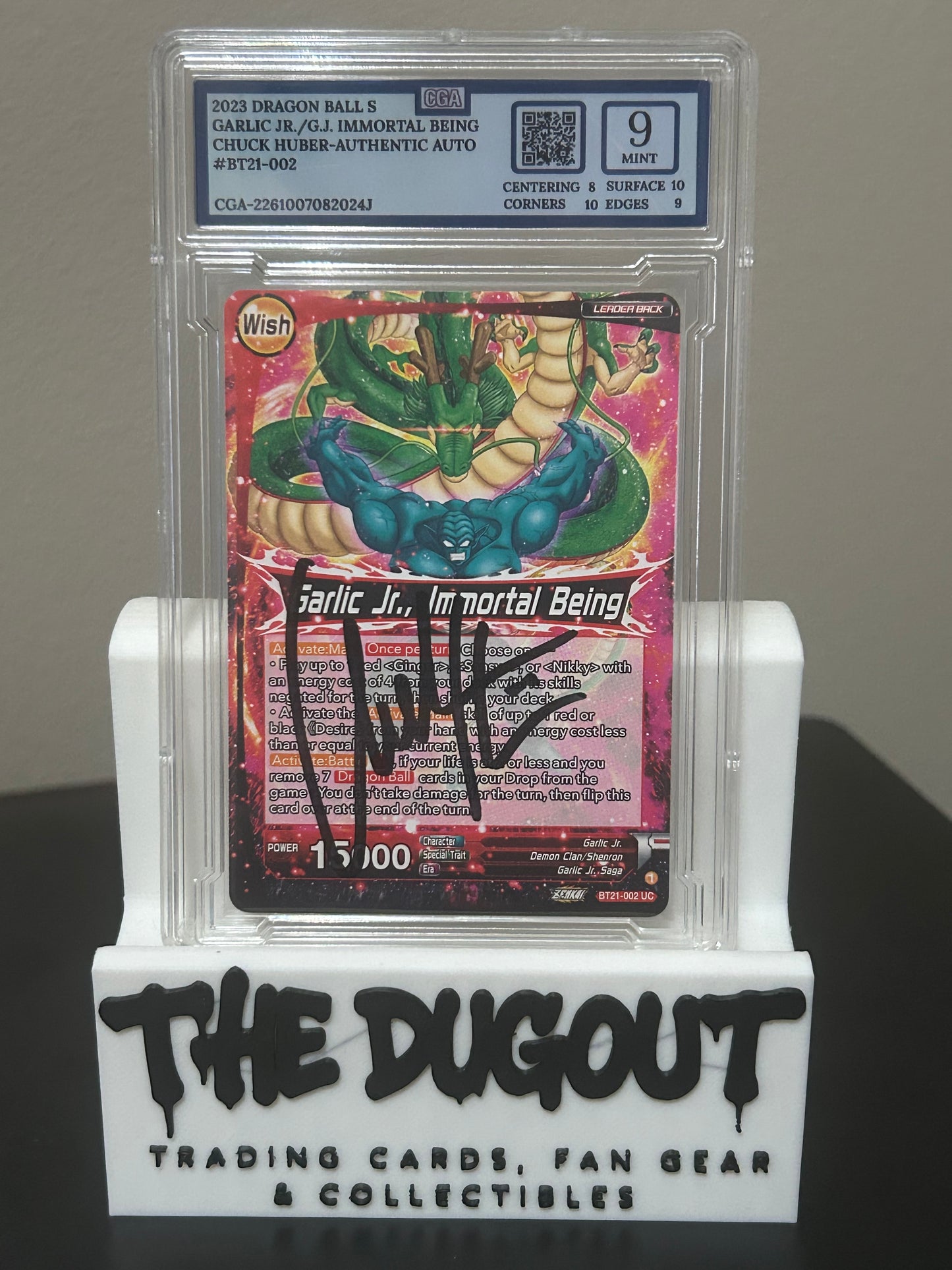 2023 Dragon Ball Super Garlic Jr. - Chuck Huber Auto