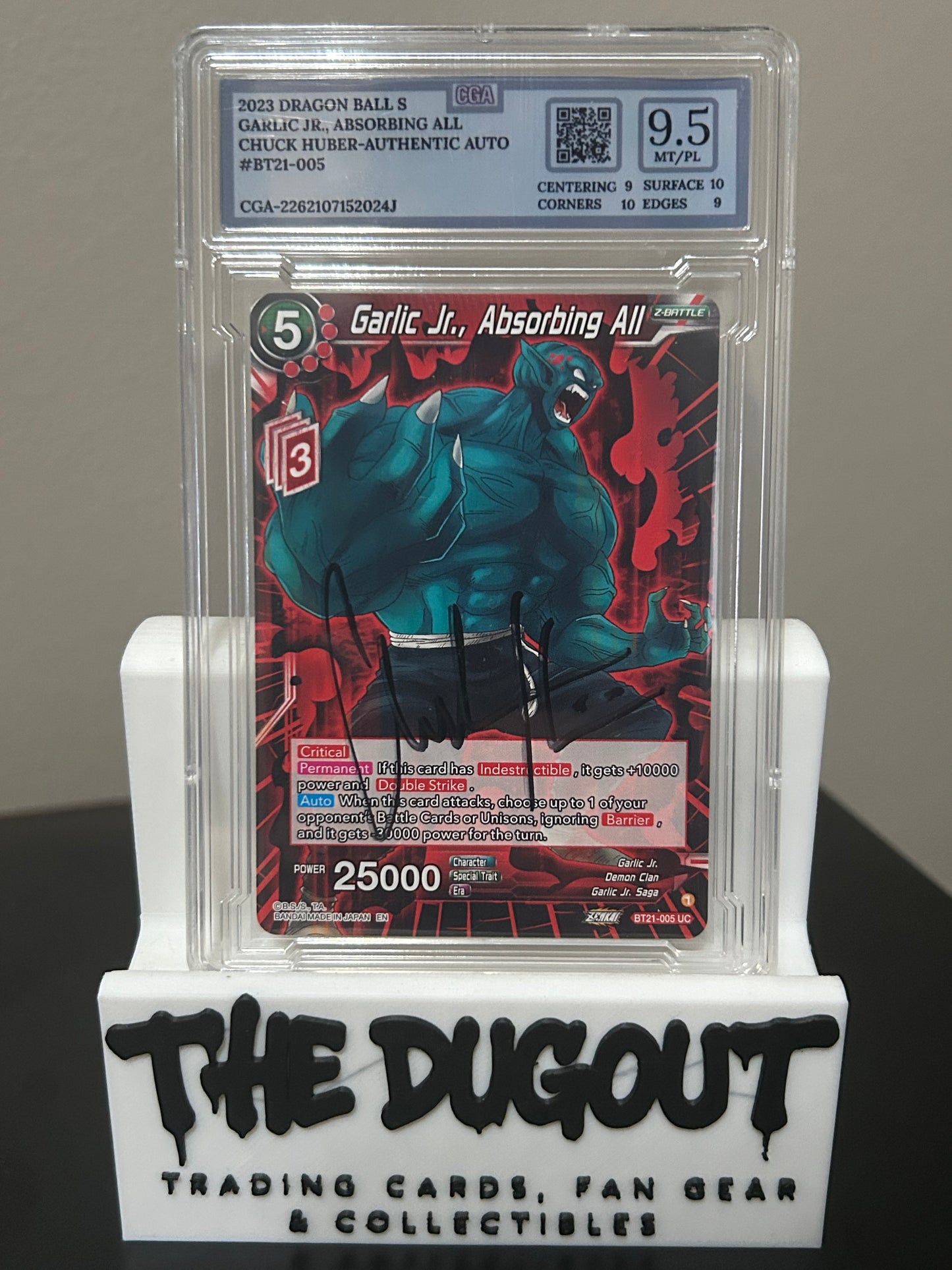 2023 Dragon Ball Super Garlic Jr. - Chuck Huber Auto