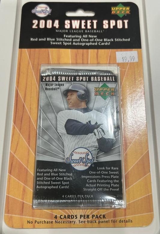 2004 Upper Deck Sweet Spot MLB Blister Pack