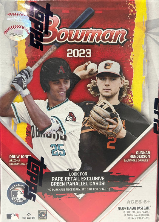 2023 Topps Bowman Baseball Blaster Box
