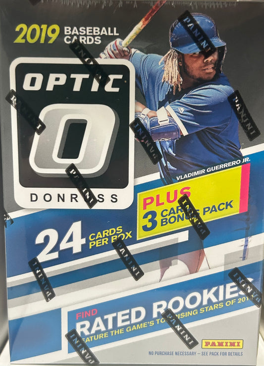 2019 Panini Donruss Optic Baseball Blaster Box