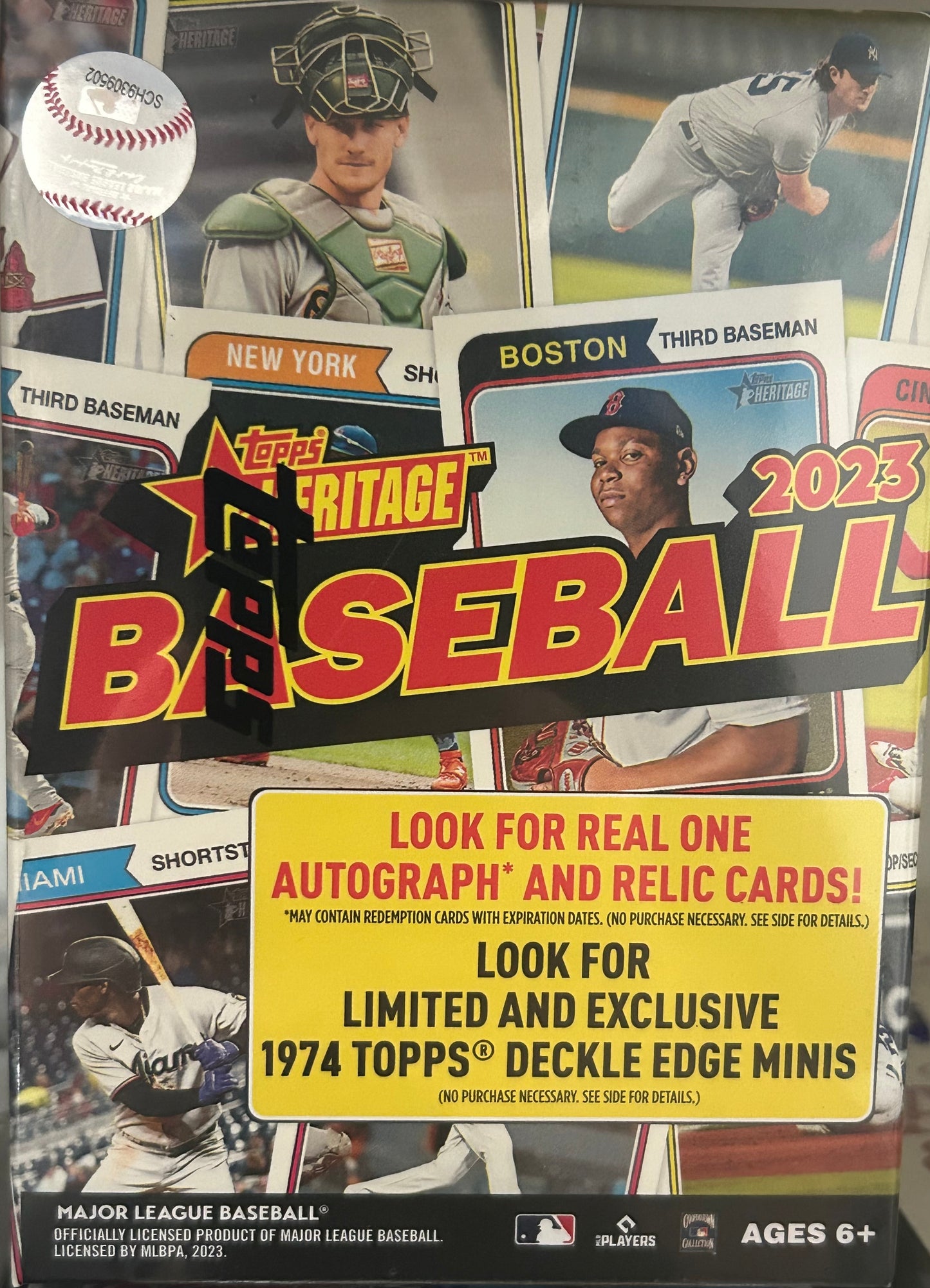 2023 Topps Heritage Baseball Blaster Box
