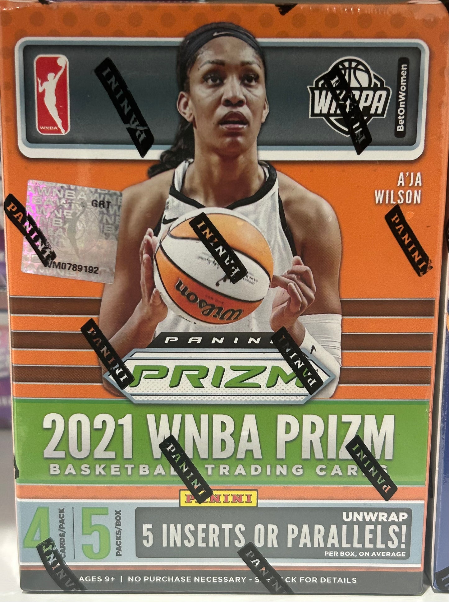 2021 Panini Prizm WNBA Basketball 5-Pack Blaster Box