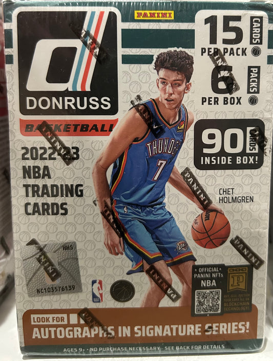 2022/23 Panini Donruss Basketball 6-Pack Blaster Box