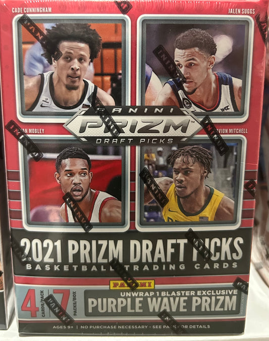 2021/22 Panini Prizm Draft Picks Basketball 7-Pack Blaster Box