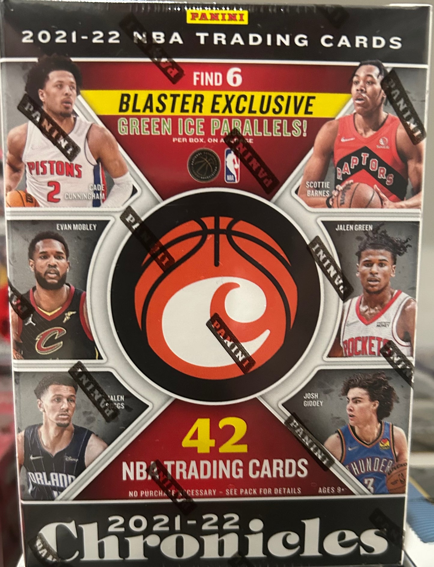 2021/22 Panini Chronicles Basketball 6-Pack Blaster Box