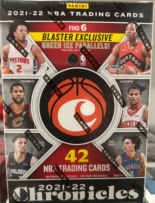 2021/22 Panini Chronicles Basketball 6-Pack Blaster Box
