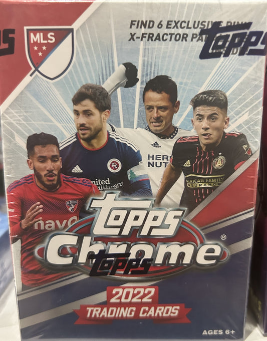 2022 Topps MLS Chrome Soccer Blaster Box