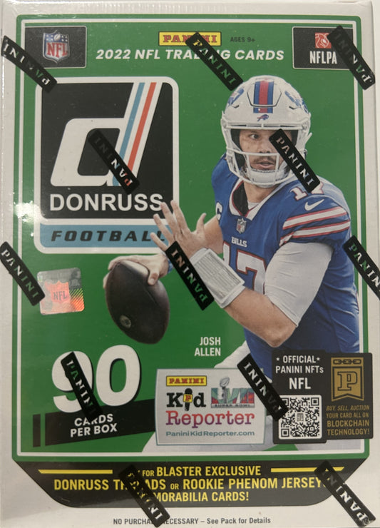 2022 Panini Donruss Football 6-Pack Blaster Box