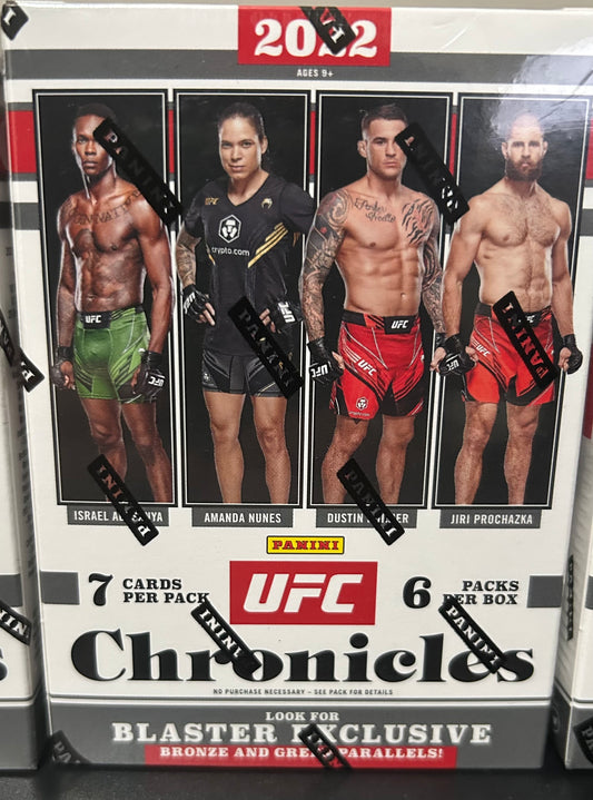 2022 Panini Chronicles UFC 6-Pack Blaster Box