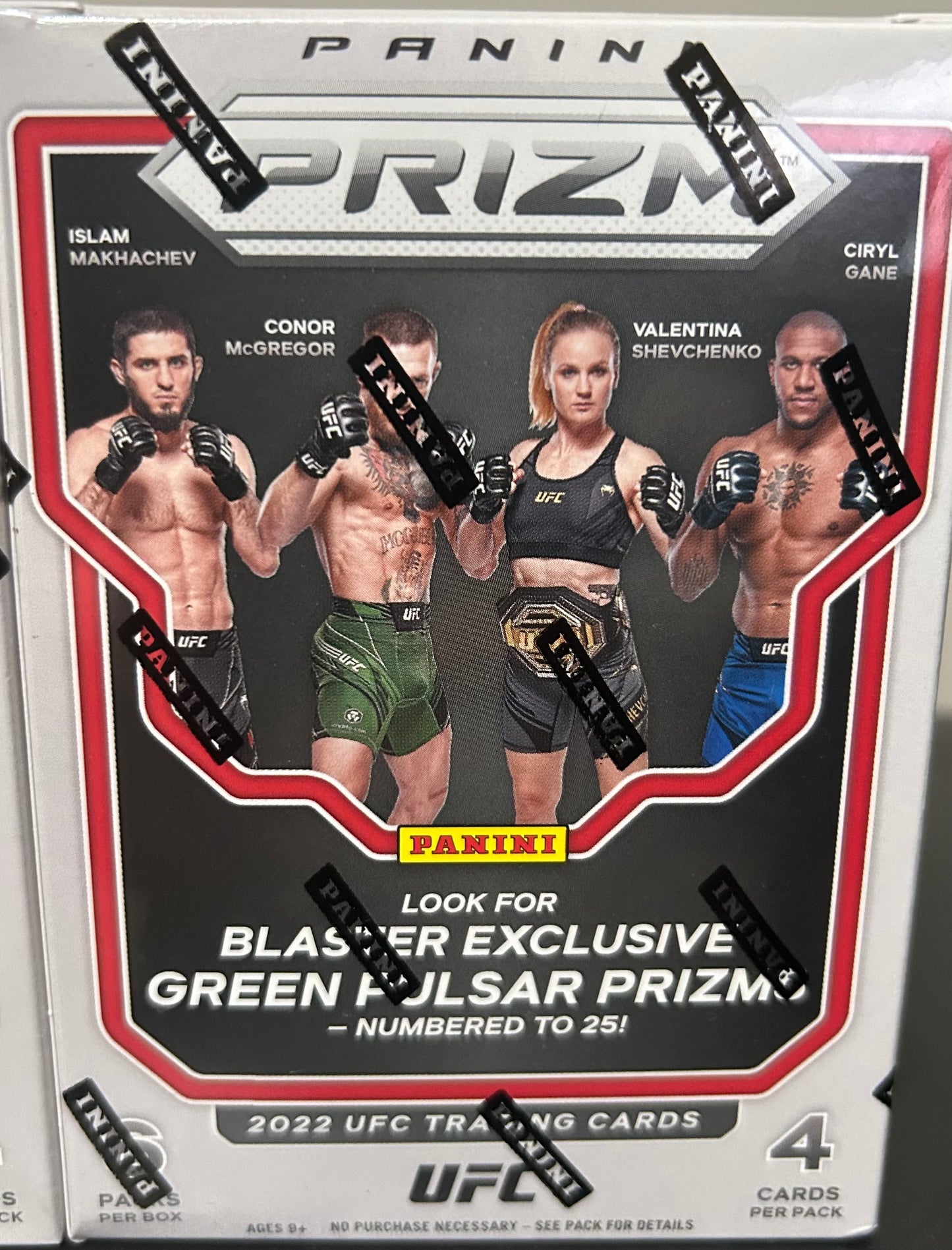 2022 Panini Prizm UFC 6-Pack Blaster Box