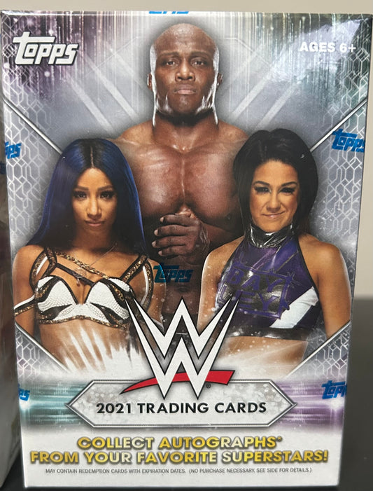 2021 Topps WWE Wrestling 11-Pack Blaster Box