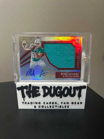Mike Gesicki Patch Auto - Numbered