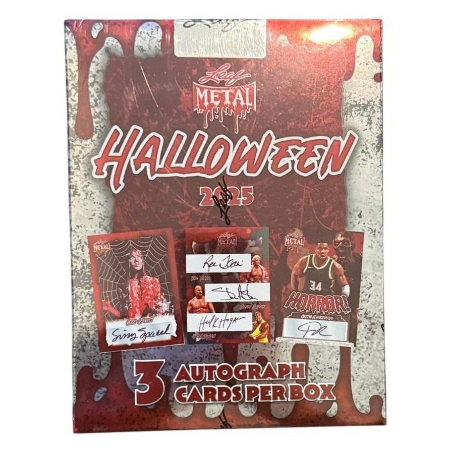2025 Leaf Metal Halloween Hobby Box