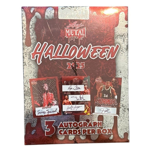 2025 Leaf Metal Halloween Hobby Box